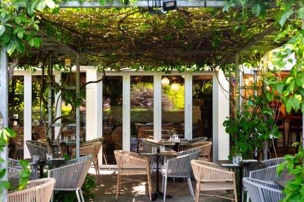 Ambiance &amp; Terrasse - Oscar Giverny - Restaurant Bistronomique