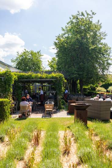 Ambiance &amp; Terrasse - Oscar Giverny - Restaurant Bistronomique